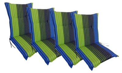 Image de 4x Coussin pour chaise 105x50 Coussin pour fauteuil