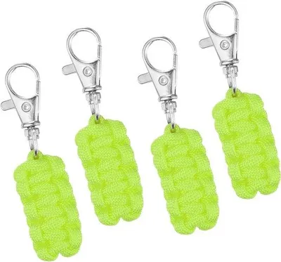 Produktbild von Paracord Rucksack- und Zeltverschlüsse - Hellgrün - Einheitsgröße