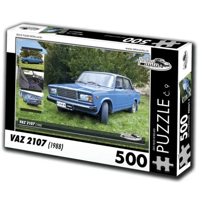 Immagine prodotto di Puzzle RETRO-AUTA n. 9 VAZ 2107 (1988) 500 pezzi