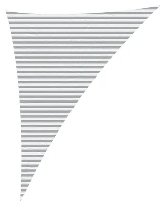 Immagine prodotto di Tenda da sole vidaXL grigio chiaro e bianco 4 x 5 x 6,4 m