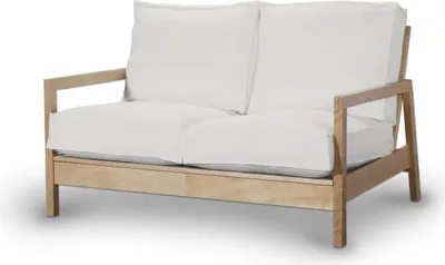 Produktbild von Dekoria Bezug für Lillberg 2-Sitzer Sofa, hellbeige, Sofahusse, Lillberg 2-Sitzer