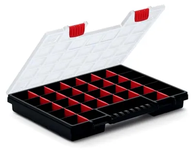 Produktbild von 5er Set Sortimentskästen Werkzeugkiste Organizer für Kleinteile