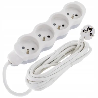 Image de Bemko Multiprise 4 prises 3m Câble 1.0mm²