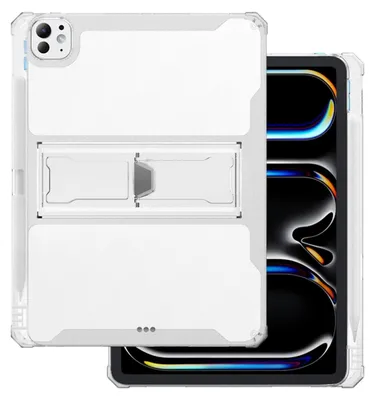 Immagine prodotto di Per Apple iPad Pro 13 2024 Shock Hybrid TPU PC Sleeve Cover Case Trasparente