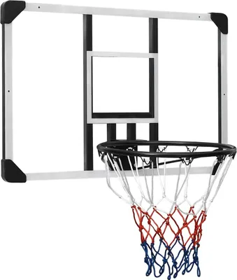 Produktbild von vidaXL Basketballkorb Transparent 90x60x2,5 cm Polycarbonat