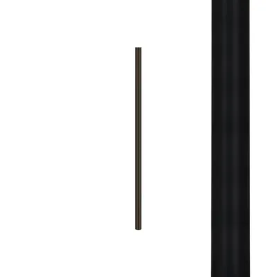 Zdjęcie produktu dla Klosz do lampy wiszącej czarny tuba 75cm Nowodvorski LASER