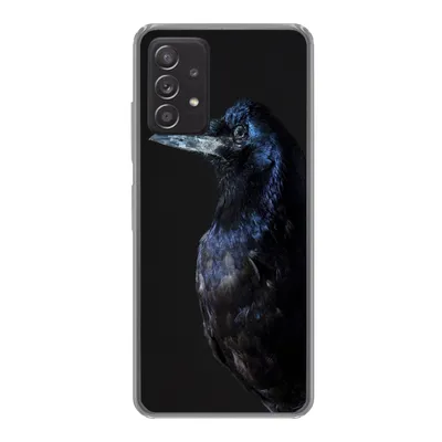 Produktbild von MuchoWow® Handyhülle Schutzhülle Hülle für Samsung Galaxy A53 5G Vogel - Tiere - Schwarz Silikon Softcase Handy Hülle - Schutzabdeckung
