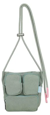Produktbild von Fritzi aus Preußen Umhängetasche Donny Crossover Bag Canvas Jade grüngrau