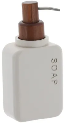 Produktbild von TENDANCE | Seifenspender - Flüssigseifenspender - beige - 300 ml - Lotionspender - Dekorativ - Badezimmer