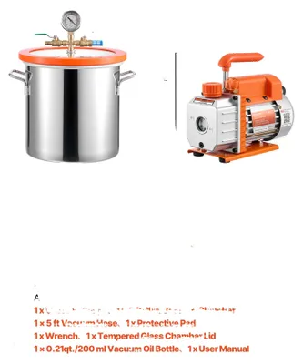 Obrázek produktu pro Vakuová pumpa, objem 3,5 CFM, robustní konstrukce, 3 galony