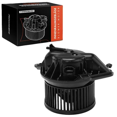Image de Moteur de ventilateur, diamètre 147 mm, tension 12 V, puissance nominale 276 W, deux contacts, rotation dans le sens des aiguilles d'une montre
