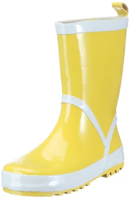 Produktbild von Playshoes Kinder Gummistiefel aus Naturkautschuk, trendige Uni Regenstiefel m