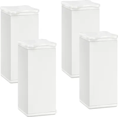 Produktbild von 4er Set Möbelfüße QUEBEC 100 mm Weiß