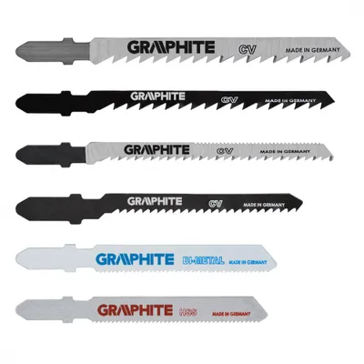 Obrázok produktu pre GRAPHITE Skicovacie píly, T-rukoväť, 6 ks.