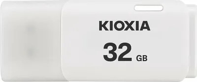 Zdjęcie produktu dla Kioxia TransMemory U202, 32 GB, USB Typu-A, 2.0, Pokrywka, 8 g, Biały
