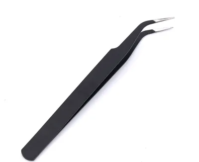 Produktbild von INF Pinzetten-Set für Wimpernverlängerungen (2 Stück)
