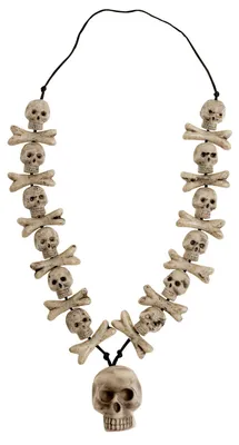 Immagine prodotto di Collana Con Teschi E Ossa Incrociate