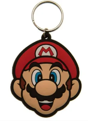 Produktbild von Schlüsselanhänger Super Mario Mini Anhänger 6 cm Geschenk Cartoon Schlüsselanhänger Silikon Schlüsselanhänger für Handyhülle Charme Rucksack Geschenk Mario