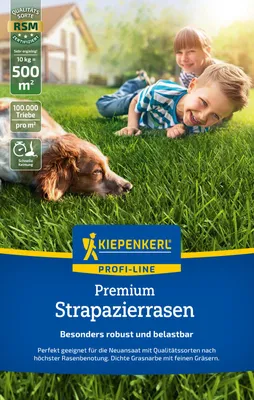 Produktbild von Majestic Active Strapazierfähiger Rasen (10 kg) | Rasensamen von Kiepenkerl