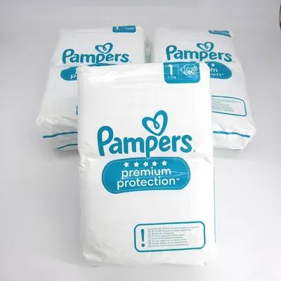 Produktbild von Pampers Premium Protection New Baby Gr.1 Newborn 2-5kg MonatsBox