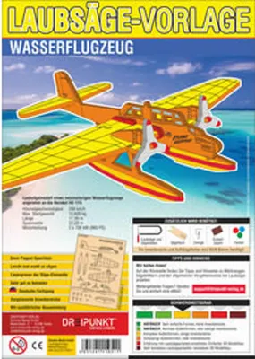 Produktbild von Laubsägevorlage Wasserflugzeug