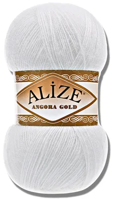 Produktbild von Alize 1x 100g Angora Gold Wolle, Uni, Häkeln, Stricken (55)