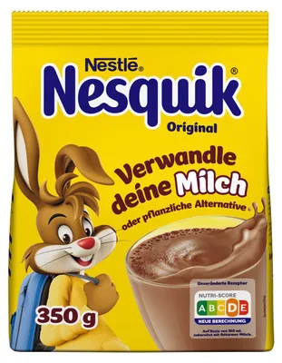 Obrázek produktu pro Nesquik Original Kakao – rozpustný kakaový prášek, náhradní balení 350 g