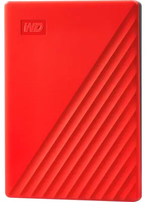 Produktbild von WD (Western Digital) My Passport 2019, 2TB, Farbe:Rot