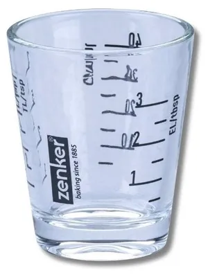 Image de Mini verre mesureur en verre 40 ml Zenker