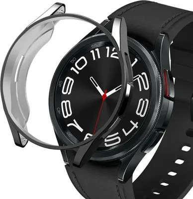 Produktbild von Schutzhlle Tech-Protect fr Galaxy Watch 6 Classic 47 mm, Schwarz Case Cover Hlle