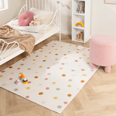 Produktbild von Volero - Waschbarer Kinderteppich - Evi Confetti Bunt - 120x170 cm - Kinderzimmer, Babyzimmer - Klassik