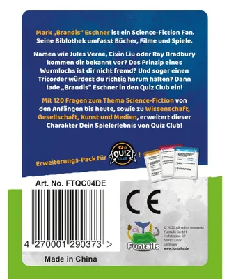 Image de Quiz Club - Science et fiction
