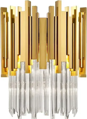 Produktbild von toolight Wandleuchte APP602-W Gold, zeitlos elegant, hochwertige Materialien
