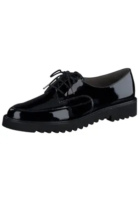 Immagine prodotto di Scarpe basse da donna Paul Green in vernice nera - Taglia: 7½
