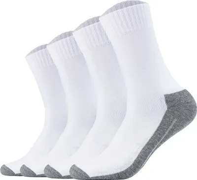 Produktbild von Camano Uni Socken - Pro Tex Function, einfarbig, 4er Pack Weiß 39-42