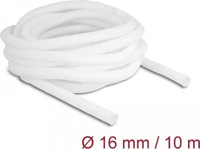 Image de Delock - Geflechtschlauch - 16 mm diameter - 10,0m - weiß (20814)