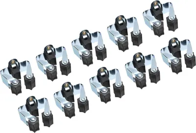 Produktbild von 10x Gerätehalter für die Wand Wandhalter Besenhalter