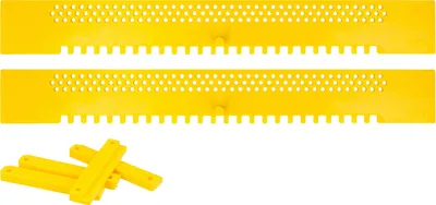 Produktbild von 2 Stück Bienen Fluglochschieber Set Kunststoff Fluglochverkleinerer Bienenflucht für Bienenkasten Schutz Bienenbeute Mäusen Wespen Hornissen Imker