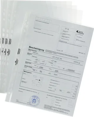 Obrázok produktu pre Durable 2677-19, 210 x 297 mm (A4), Priehľadná, Portrét, 50 kusov