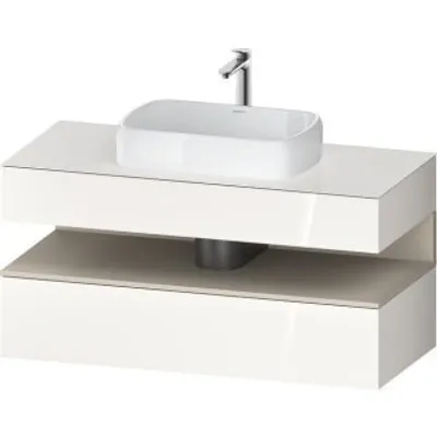 Zdjęcie produktu dla Duravit szafka podumywalkowa Qatego 120x55x60cm, T w/we g, Pl, 1 szuflada.