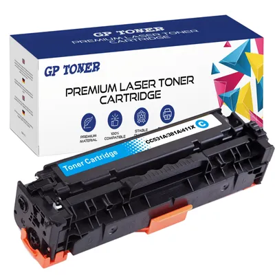Zdjęcie produktu dla Toner Do Hp Cc531 Ce411 Cf380 Cp2020 Cp2025 Cm2320 Cyan