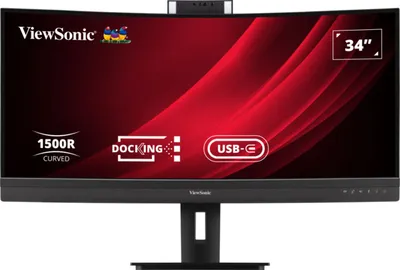 ViewSonic VG3457CV - LED-Monitor - gebogen - 86.4 cm (34")