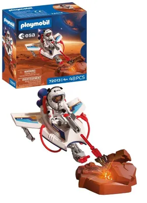 Produktbild von Space ESA Astronautin Flugfahrzeug mit Schussfunktion und Greifarm Weltraumforschung im Kinderzimmer Hochwertiges Spielzeug Set Für Kinder Weltraumgleiter