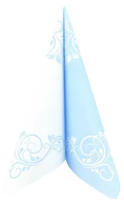 Produktbild von Airlaid Serviette Bellissima in Hellblau, 40 x 40 cm, 50 Stück - APARTina