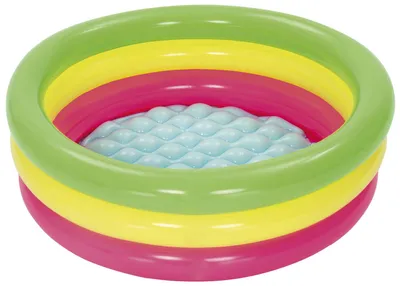 Productafbeelding van Kinderzwembad Bestway® 51128 Summer, opblaasbaar, regenboog, 70x24 cm