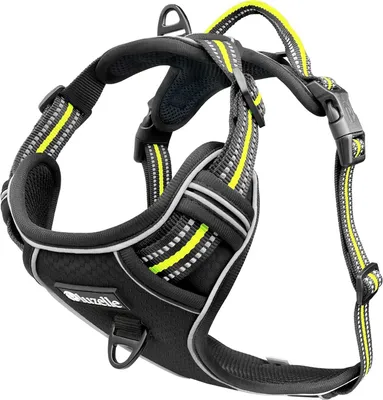 Produktbild von Bluzelle Hundegeschirr Brustgeschirr klein XS Anti-Zug reflektierend Griff