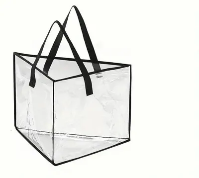 Productafbeelding van Opbergzak, herbruikbaar, ruimtebesparend ontwerp, 1 stuk, transparant