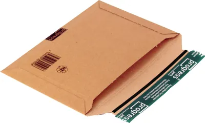 Produktbild von 1000 Versandtaschen aus Wellpappe DIN B5+ 287 x 200 x -32 mm Kartontaschen