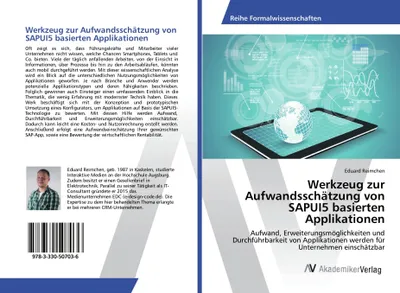 Produktbild von Werkzeug zur Aufwandsschätzung von SAPUI5 basierten Applikationen