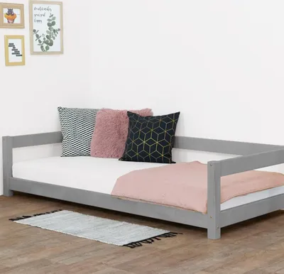 Produktbild von Children's single bed Study 80x180 cm - Grey